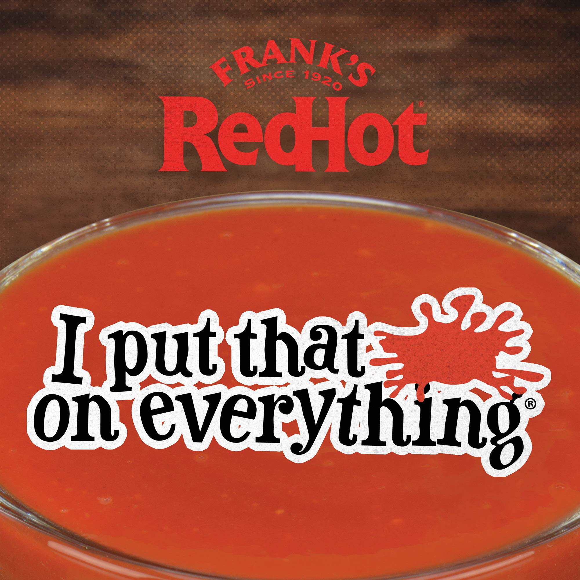 Frank's RedHot Sriracha Chili Sauce, 0.5 gal - One 0.5 Gallon Jug of Sriracha Chili Hot Sauce, Perfect on Wings, Pizza, Ribs, Burgers and More