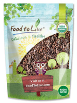 Food to Live Organic Sweet Cacao Nibs, 8 Ounces - Non-GMO, Lightly Sweetened with Coconut Sugar, Raw, Non-Irradiated, Vegan, Kosher, Bulk, Great for Snacking, Baking & Smoothies. High in Antioxidants