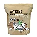 Anthony's Organic Coconut Milk Powder, 1 lb, Gluten Free, Vegan & Dairy Free, Creamer Alternative, Keto Friendly