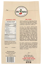 Tortilleria Mi Nina, Chip Tortilla White Corn Sea Salt, 12 Ounce