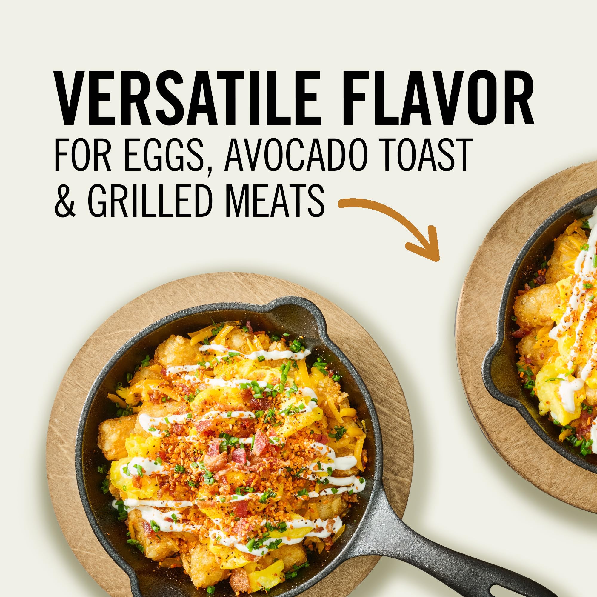 Frank’s RedHot Seasoning, Everything Bagel, Small Batch, Made for Chefs, Savory Flavor and Craveable Heat for Avocado Toast, Eggs, Grilled Meats,