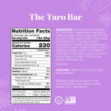 ALOHA Organic Plant Based Protein Bars | The Taro Bar - Special Edition | 6 Count, 1.98oz Bars | Vegan, Low Sugar, Gluten Free, Paleo, Low Carb