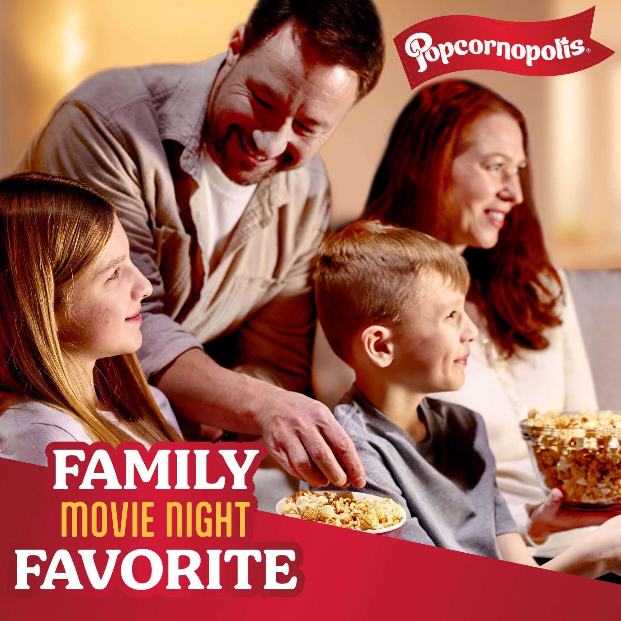 Popcornopolis Caramel Popcorn, Sweet Gourmet Indulgent Sharing Size Treat