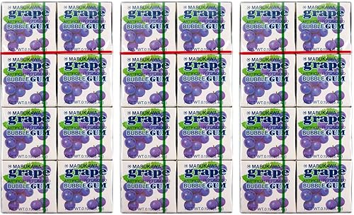 Marukawa Bubble Gum Grape 1.52oz (3 Pack)