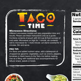 Inspire Taco Time Instant Hot Meal - 19g Protein by Bariatric Eating (5 Packets)