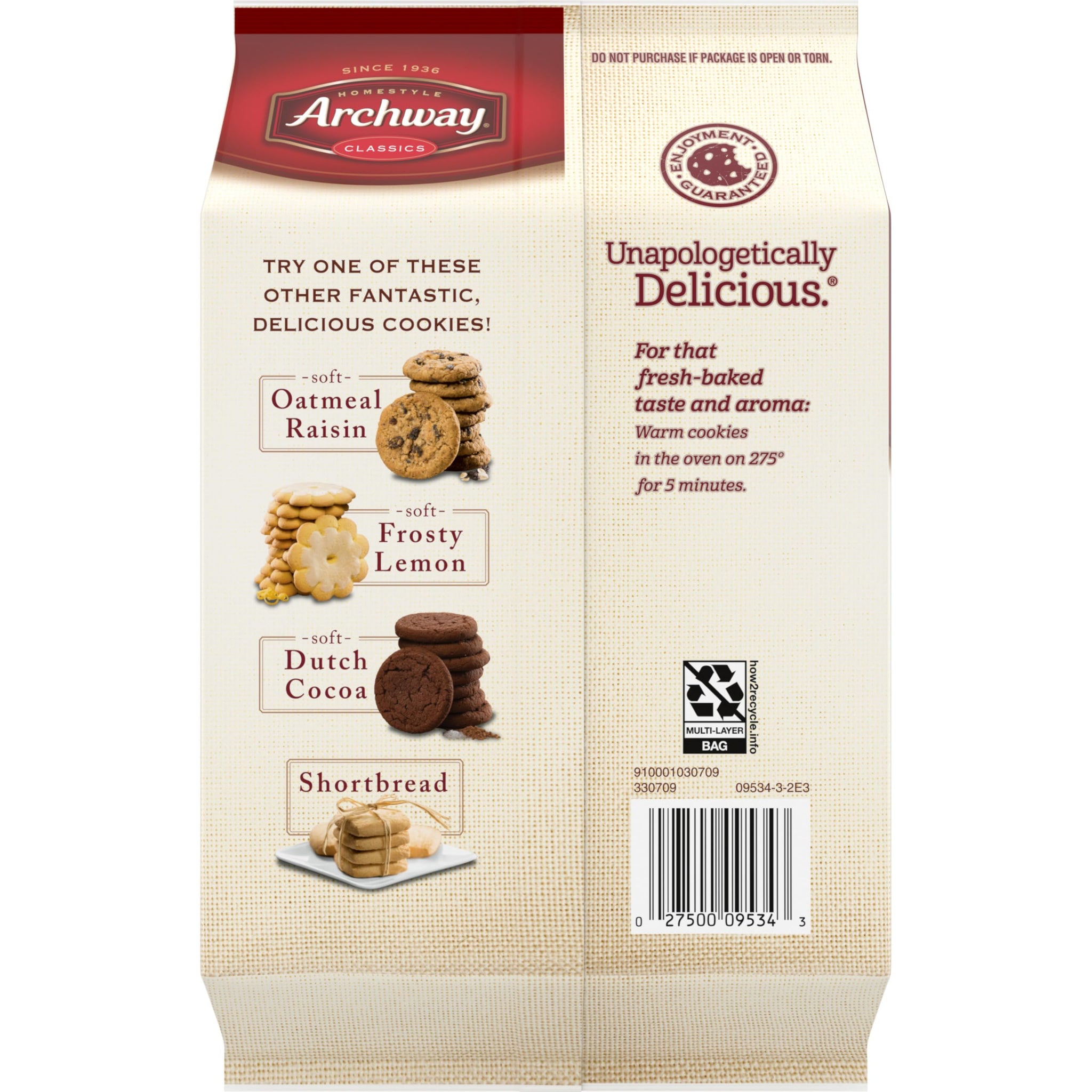Archway Cookies, Crispy Gingersnap Cookies, 12 Oz