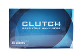 Clutch Men's Dryer Sheets, Fabric Softener for Men, 40 Count Box