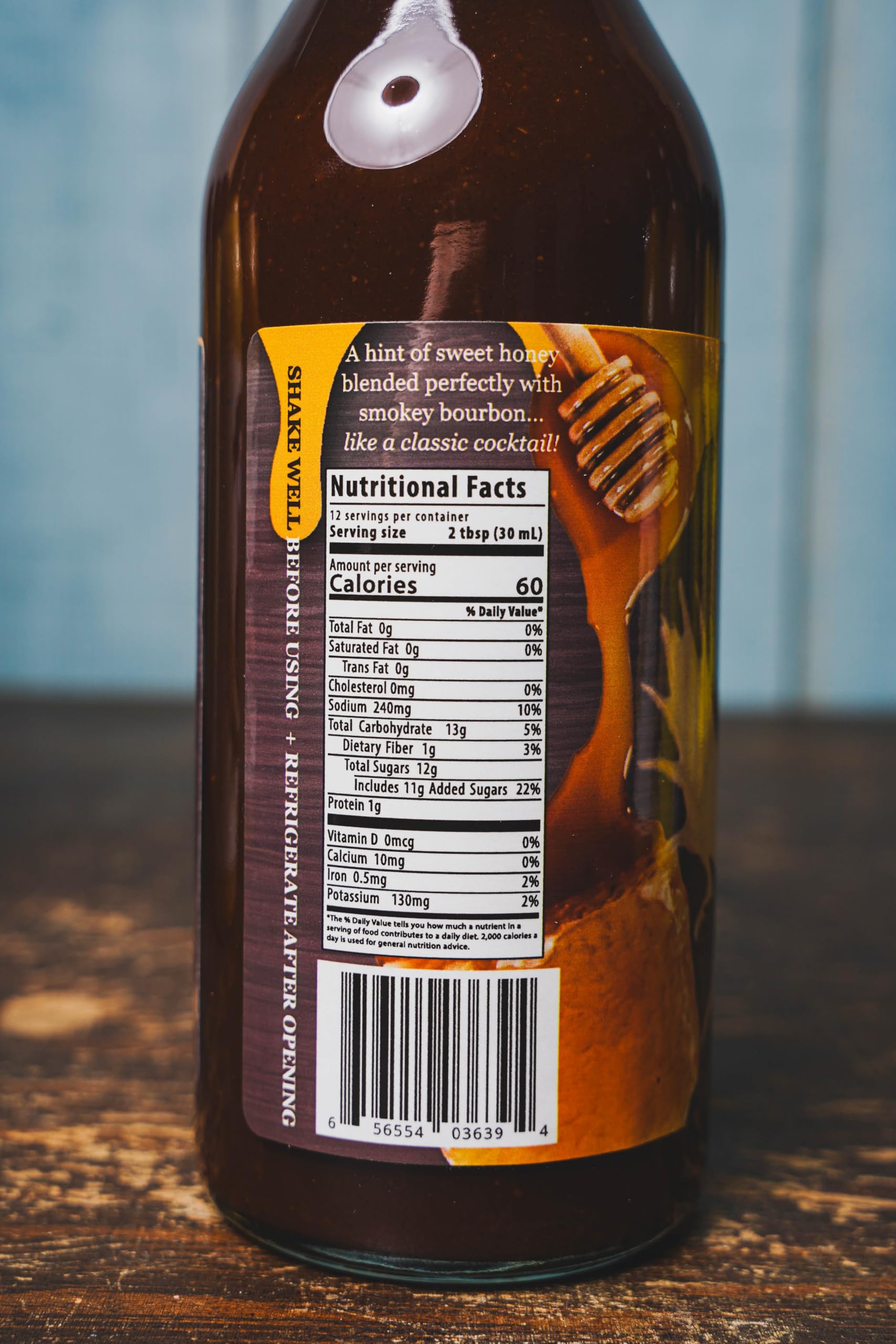 Honey Bourbon BBQ Sauce, Beast Feast Maine, Sweet and Smokey Flavor, Made with Tomato Paste, Apple Cider Vinegar, Molasses, Bourbon and Organic Cane