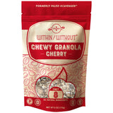 Cherry Grain Free Granola by Within/Without | Certified Paleo and Keto Diet Friendly Chewy Granola | Naturally Gluten Free Low Carb Snack | No Refined