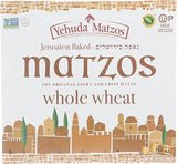YEHUDA MATZO THIN DAILY WHL WHEAT 10.5 OZ (Pack of 6)