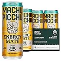 MACHU PICCHU 12-Pack-Alpine Mint Zero Sugar Energy Mate Drink - Non-Carbonated Yerba Mate, 120mg Organic Caffeine, Smooth Focus Without Jitters or