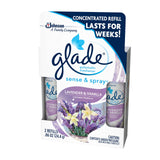 Glade Sense & Spray Automatic Air Freshener Refill, Lavender & Vanilla, 2 Ct, 0.86 oz