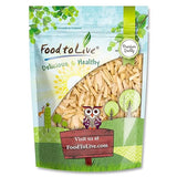 Food to Live Dry Roasted Blanched Slivered Almonds 8 Ounces - Perfectly Oven Toasted for Maximum Flavor, Unsalted, No Oil Added, Perfect for Cooking