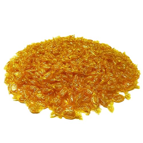 Honey Filled Hard Candy - 6 lbs - Honey Flavored Classic Bon Bons Filled with Real Honey - Bulk American Vintage Sweets- Individually Wrapped, 96 oz.