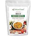 Instant Bone Broth Soup Powder - Rich Umami Flavor packed with Collagen, Keto and Paleo Friendly - 1 lb