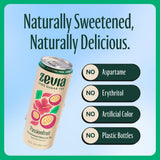 Zevia, Organic Caffeine Free Sweetened Hibiscus Passionfruit Tea, 12 Fl Oz