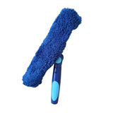 Bring It On Professional Window Squeegee with Microfiber Scrubber 10 Inch