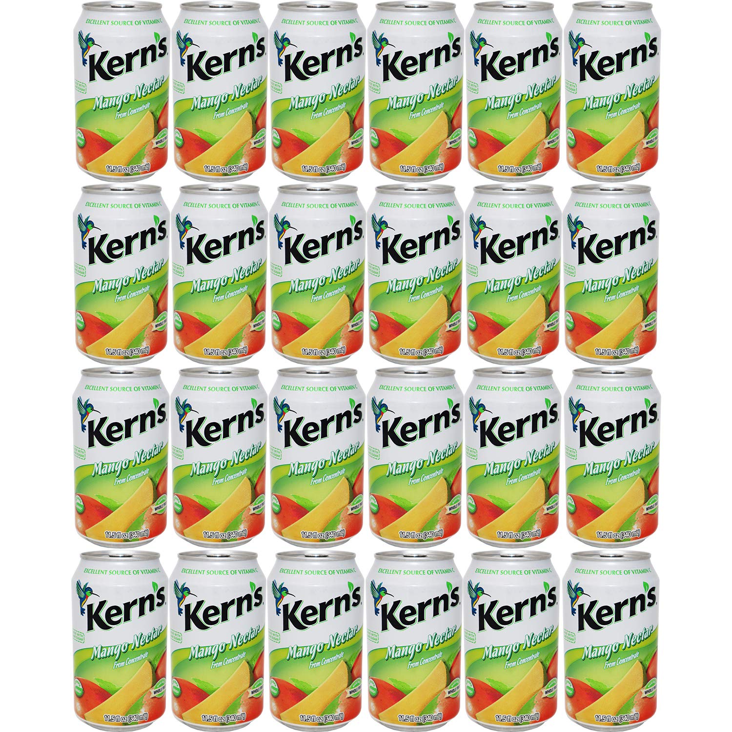 Kerns Mango Nectar, 11.5000-Ounces (Pack Of 24)