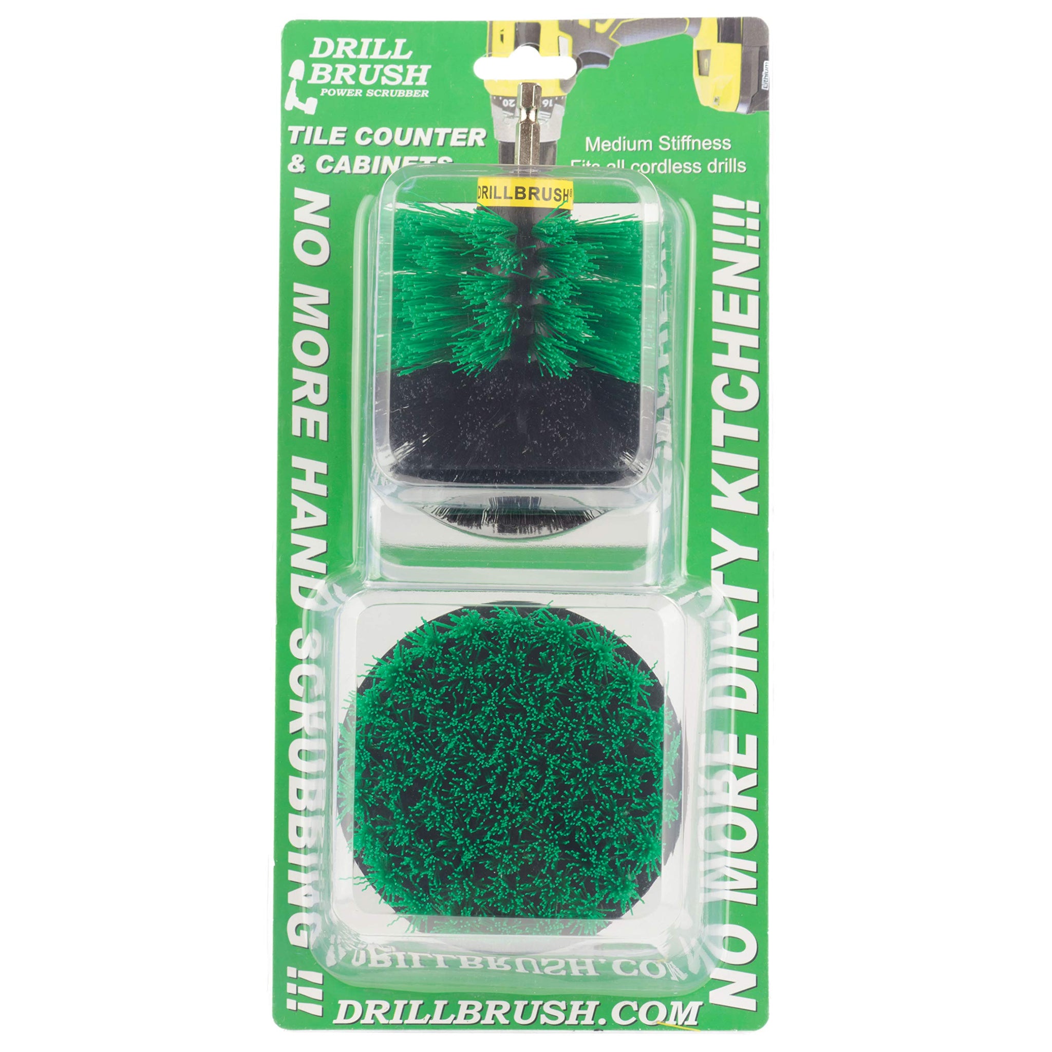 Household Kitchen Cleaners - Kitchen Cleaning Supplies - Cast Iron Skillet Scrubber - Pots and Pans Scrub Brush - Stovetop Cleaner - Oven Rack Shiner