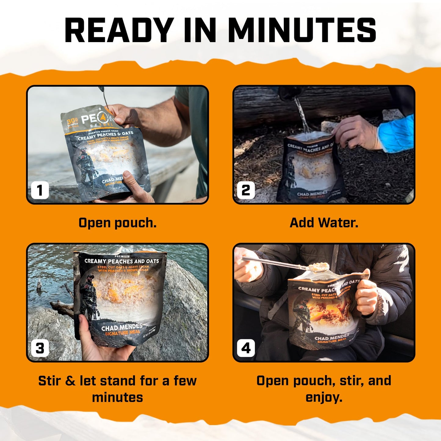 Creamy Peaches and Oats 6-Pack