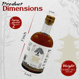 HAKU Truffle White Shoyu Naturally Brewed Aged 2 Years, 12.68 Oz (375 ml) - Traditional Gourmet Dipping Sauce & Marinade for Sushi, Meat, Rice, Stir