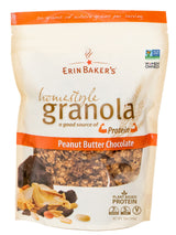 Erin Baker's, Homestyle Granola Peanut Butter Chocolate, Vegan, Ancient Grains, Non-GMO Granola, 12 Oz Bag