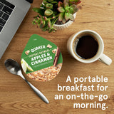 Quaker Instant Oatmeal Express Cups, Apples & Cinnamon, 1.51 Ounce (Pack of 12)