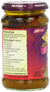 Pataks Curry Paste Extra Hot (10 oz)