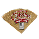 Stockan's Orkney Wholegrain Thick Oatcakes - Traditional Scottish Savoury Biscuits Imported from Scotland - 2 Packs (8 Oatcakes in Each Pack)