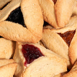 Hamentaschen Cookies Individually Wrapped [12 Count] Filled with Apricot, Prune & Raspberry Jam | Purim Gift Basket | Mishloach Manot for Mom, Dad