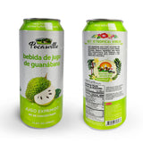Pocasville Fruit Juices, Squeezed not form Concentrate, 16.5 Fluid Ounce Can (Soursop, 6 Cans)