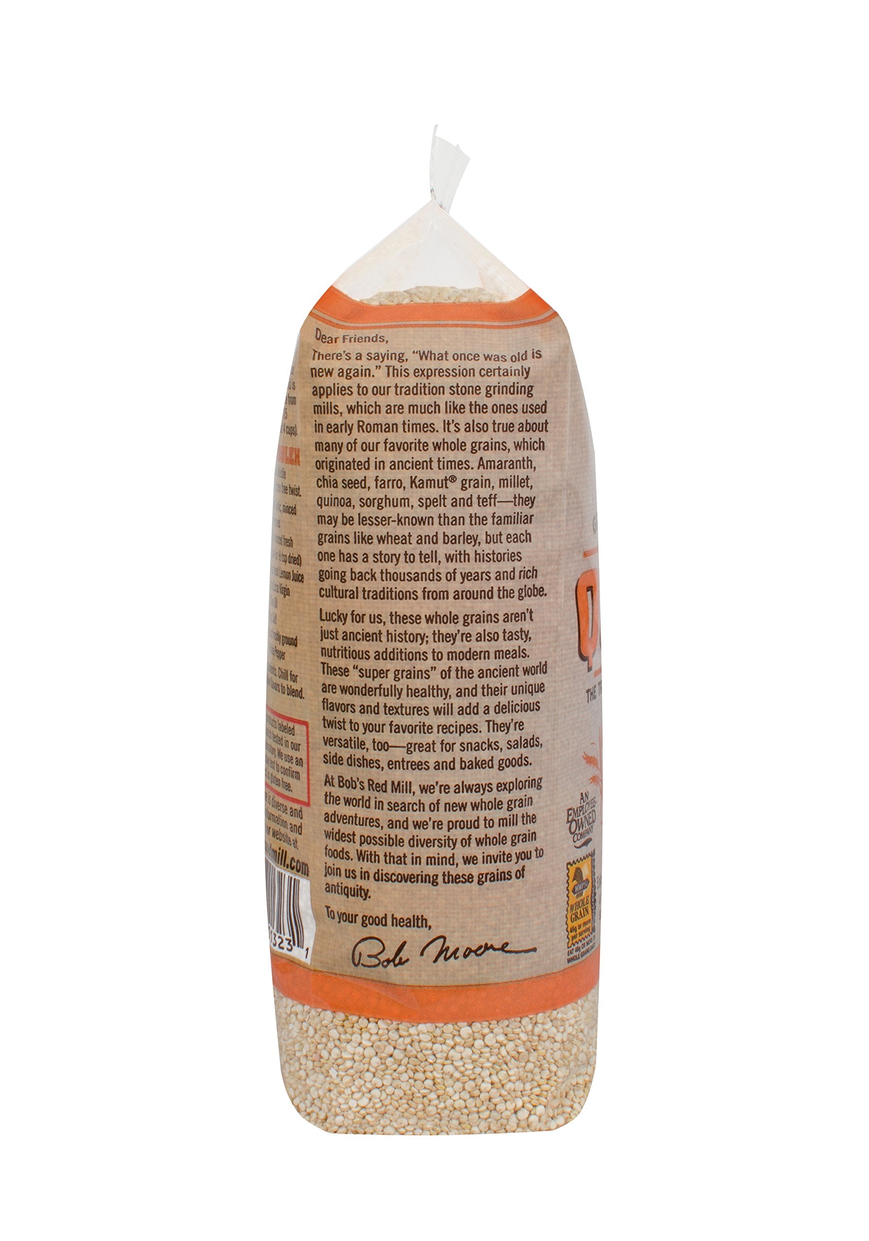 Bob's Red Mill Organic Grain Quinoa, 26 Ounce Packages (Pack of 4)