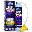 Micro Misfits Foaming Garbage Disposal Cleaner & Deodorizer | Probiotic Enzymatic Formula | Lemon Scent | 24-Inch Hose | 1-Year Supply | Foam Drain