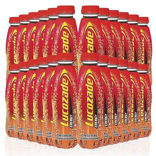Lucozade Energy Original Drink in Pet Bottle 380 ml (Pack of 24)