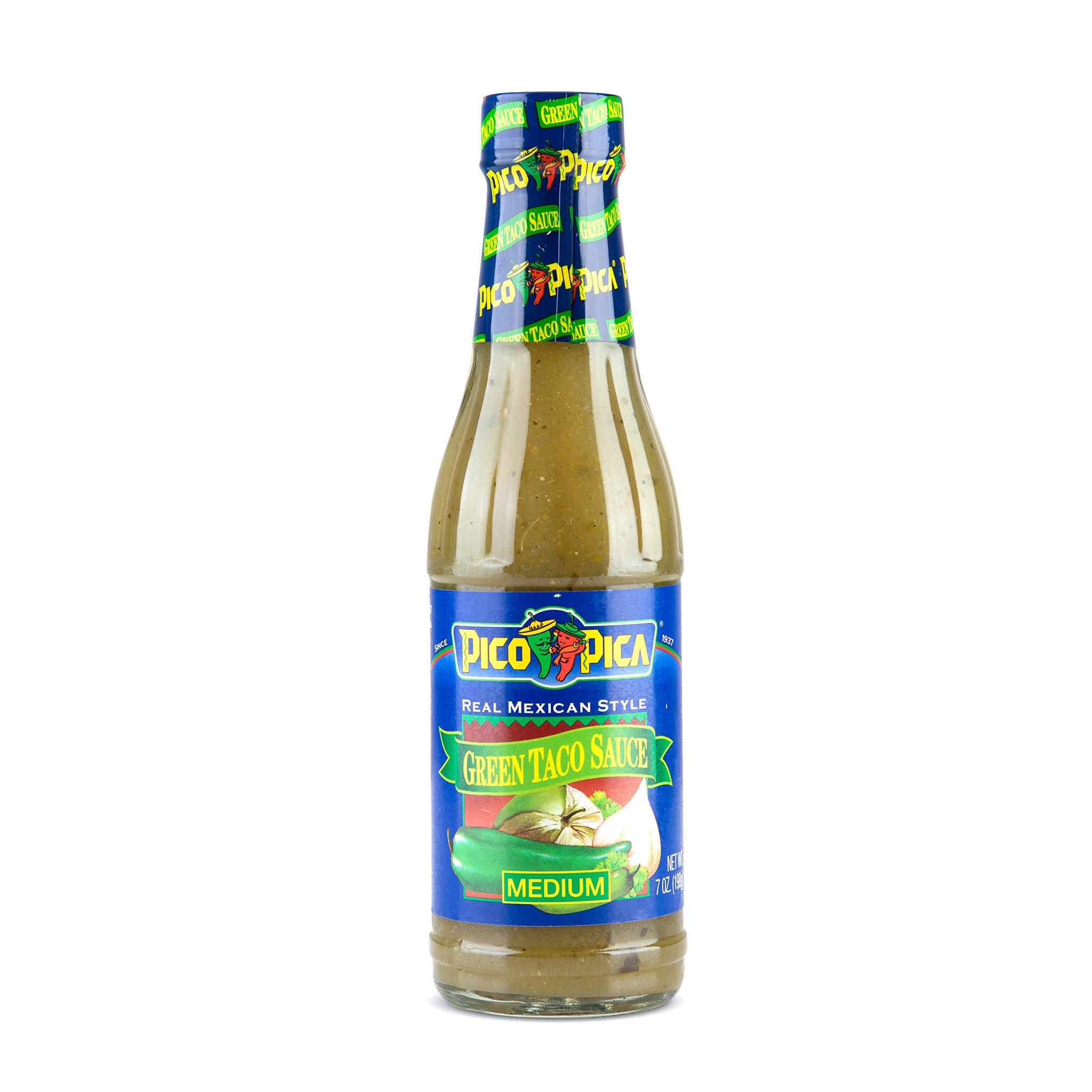 Pico Pica Green Taco Sauce, 7 oz