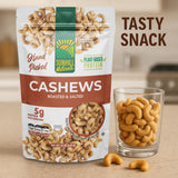 Sunhill Naturals Cashews Roasted Lightly Salted | Dry Roasted & Salted Cashews | Deluxe Nuts for Healthy Snacking | Protein Snacks for Adults |