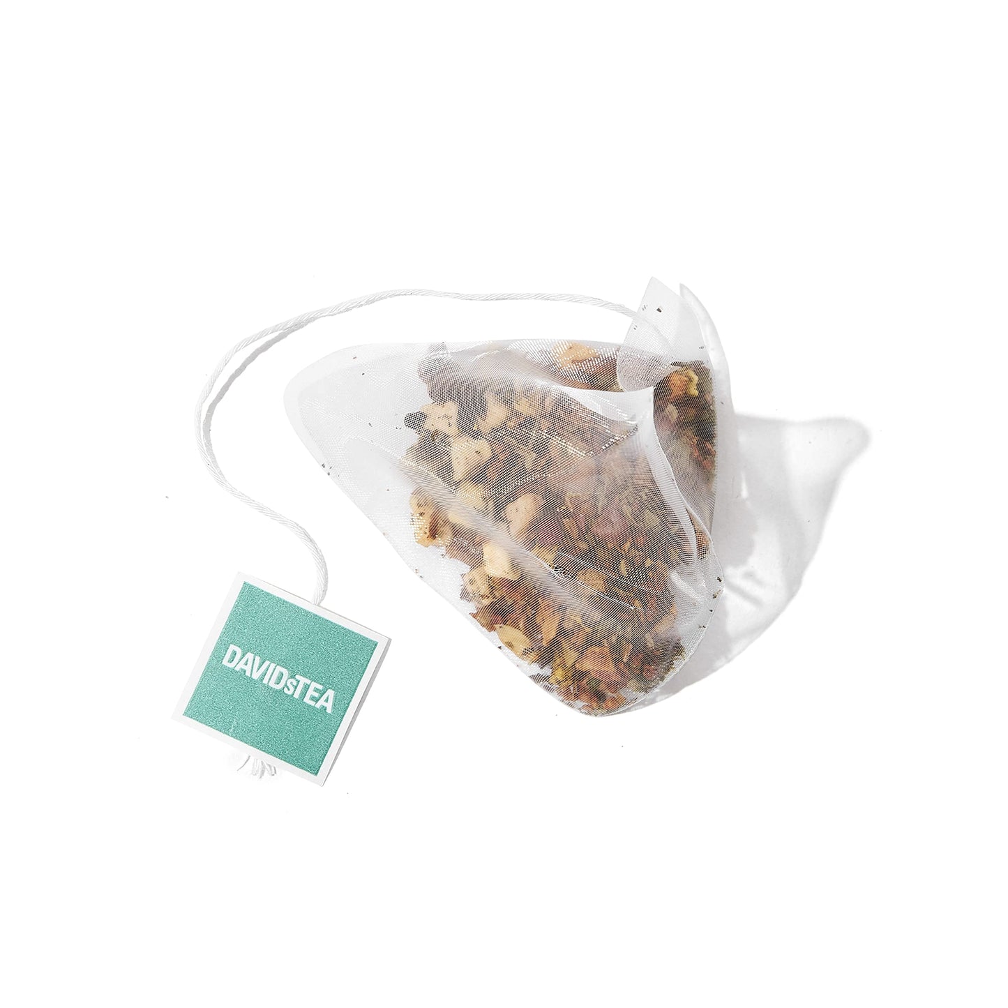 DAVIDsTEA Just Peachy Tea Bags, Premium Herbal Tea with Peach and Apple, Fruity Iced Tea, 75 Tea Sachets Total