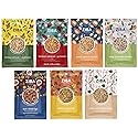 Variety Fruit & Nut Bundle by Ziba | Heirloom Almonds, Salted Pistachios, Sweet Apricot Kernels, Sun-Dried Figs, Dried White Mulberries, Kishmish