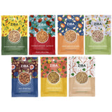 Variety Fruit & Nut Bundle by Ziba | Heirloom Almonds, Salted Pistachios, Sweet Apricot Kernels, Sun-Dried Figs, Dried White Mulberries, Kishmish