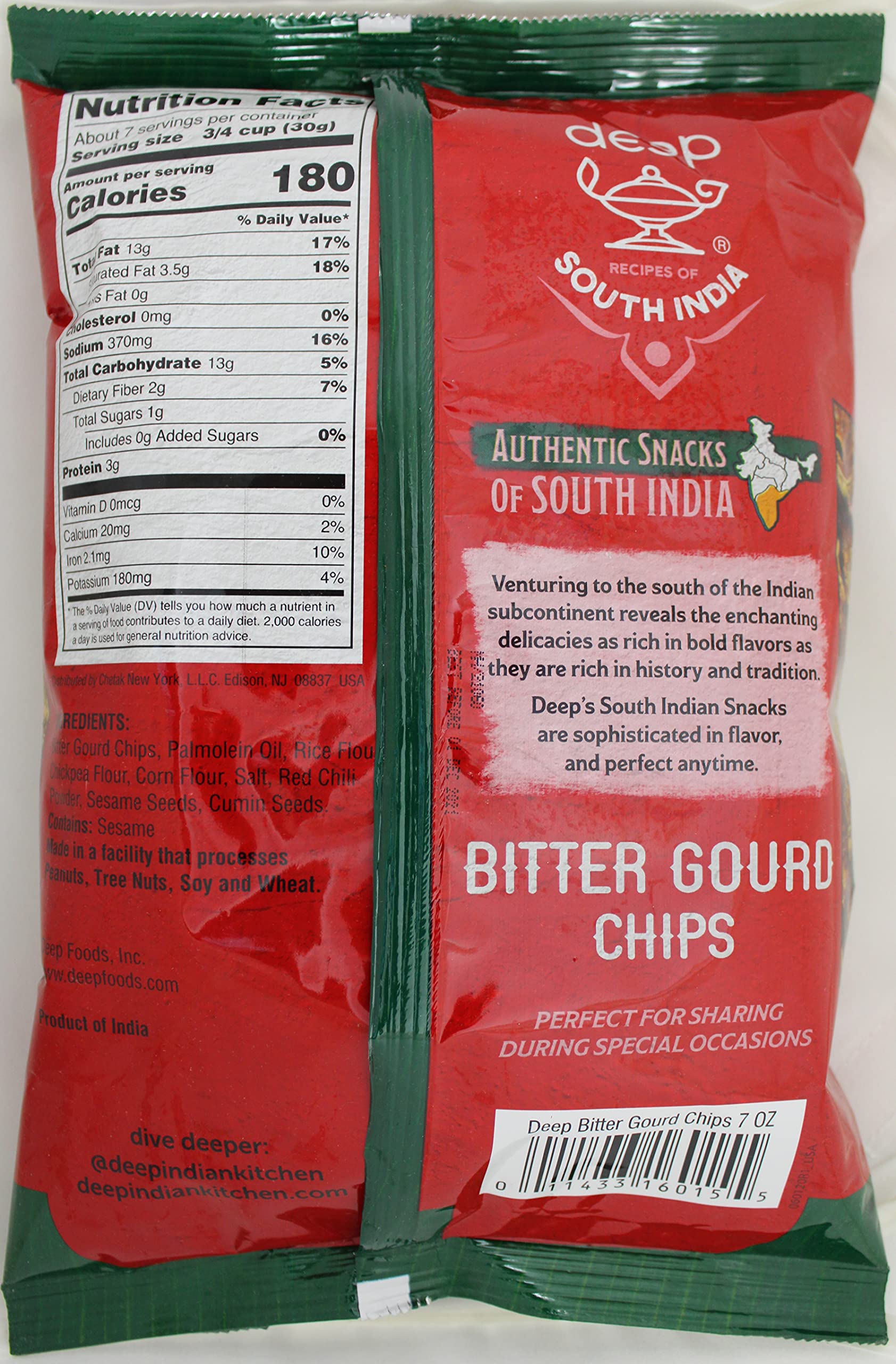 Bitter Gourd Chips 7oz
