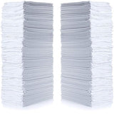 Simpli-Magic Cotton Shop Towels 14"x12" (145 Pack) - Reusable Cleaning Shop Rags for Automobiles, Industries, Garage and Homes (White)