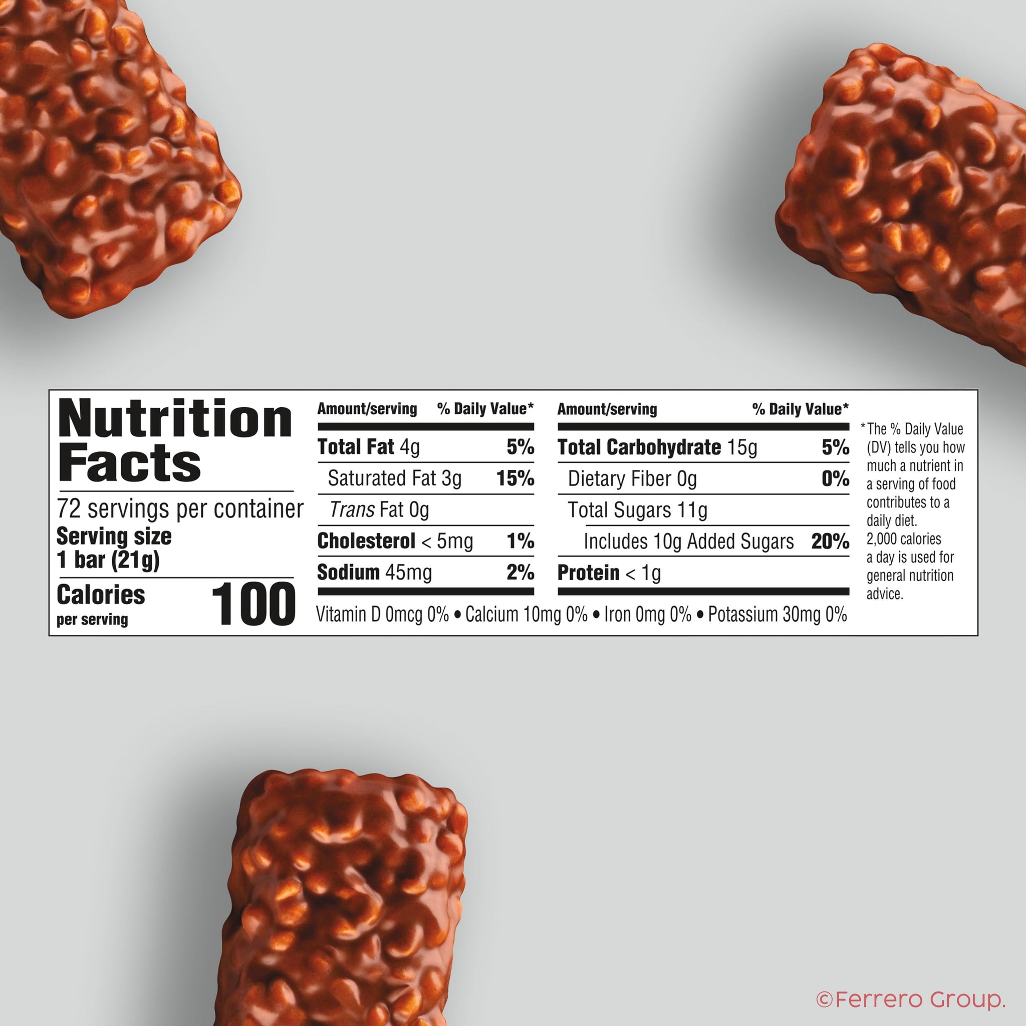 Nestle, 100 Grand Fun Size laydown Bag, 10 Ounce
