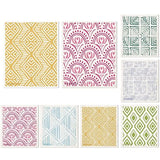 Morigins Swedish Kitchen Towel Set Reusable Kitchen Towel Set Absorbent Cellulose Sponge Cloth 8 Pack Set Biodegradable Ideal for Household Kitchen