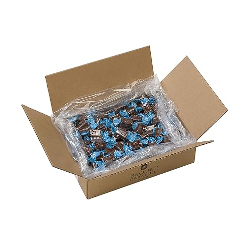 Béquet Caramel - Salt Chocolate Caramel - Caramel Candy Individually Wrapped - Gourmet Caramel Candy - Made in Montana - Kosher (Star-D) and Gluten