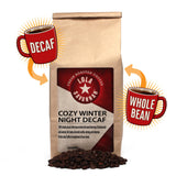 Lola Savannah Cozy Winter Night Whole Bean Decaf Coffee, 2lb