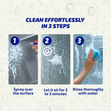 KH-7 Limescale Remover Spray - Removes & Prevents Limescale Build-Up | For Shower, Tiles, Sink & Fixtures | 26 oz