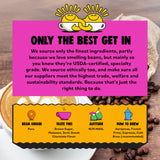 Top of the Mornin’ Twilight Ground Coffee By Jacksepticeye | Organic Specialty Grade Medium Roast | Smooth Caramel and Chocolate Notes | Ethically