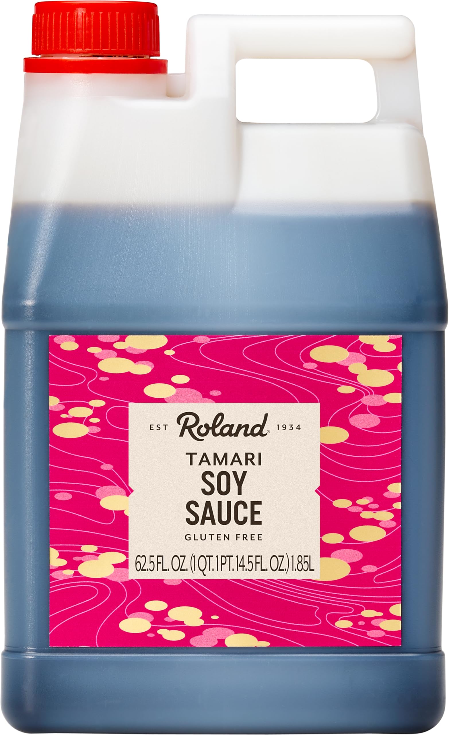 Roland Foods Tamari Soy Sauce, Specialty Imported Food, 62.5 Ounce Bottle, Pack of 1