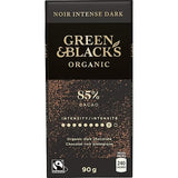 Green & Blacks Organic 85% Dark Chocolate, 90 GR