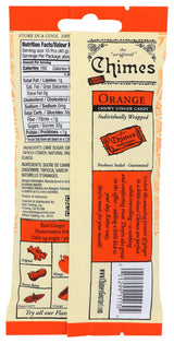Chimes Orange Ginger Chews, 1.5 Ounce (Pack of 1)